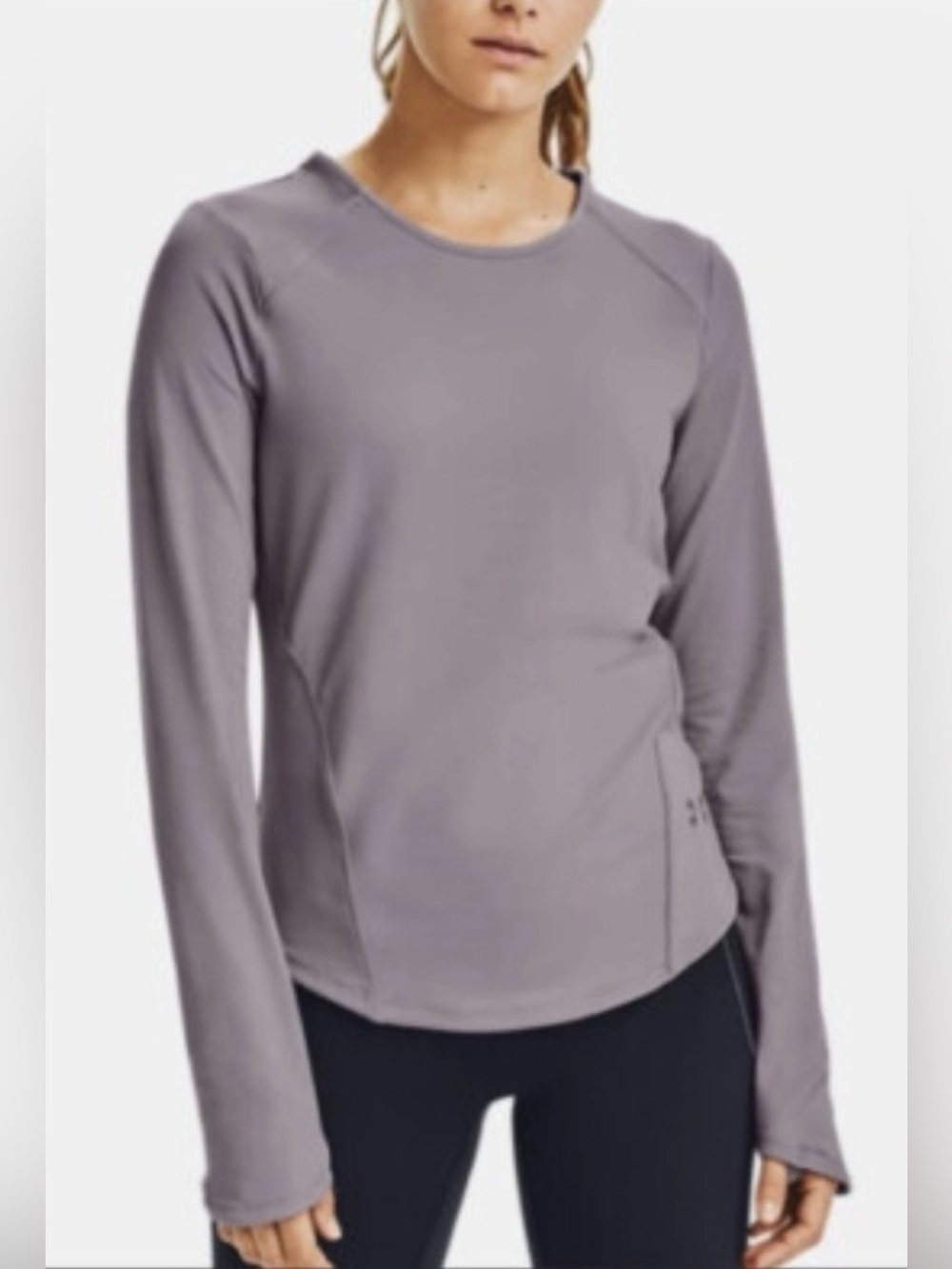 🛍️Under Armour Small Women's Long Sleeve Performance Top - Dusty Mauve
